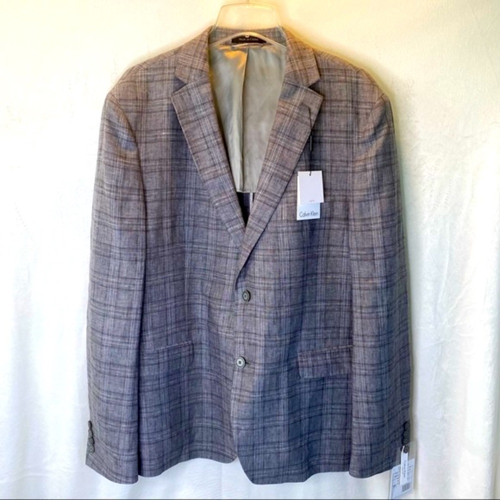 Calvin Klein 100% Linen Blazer